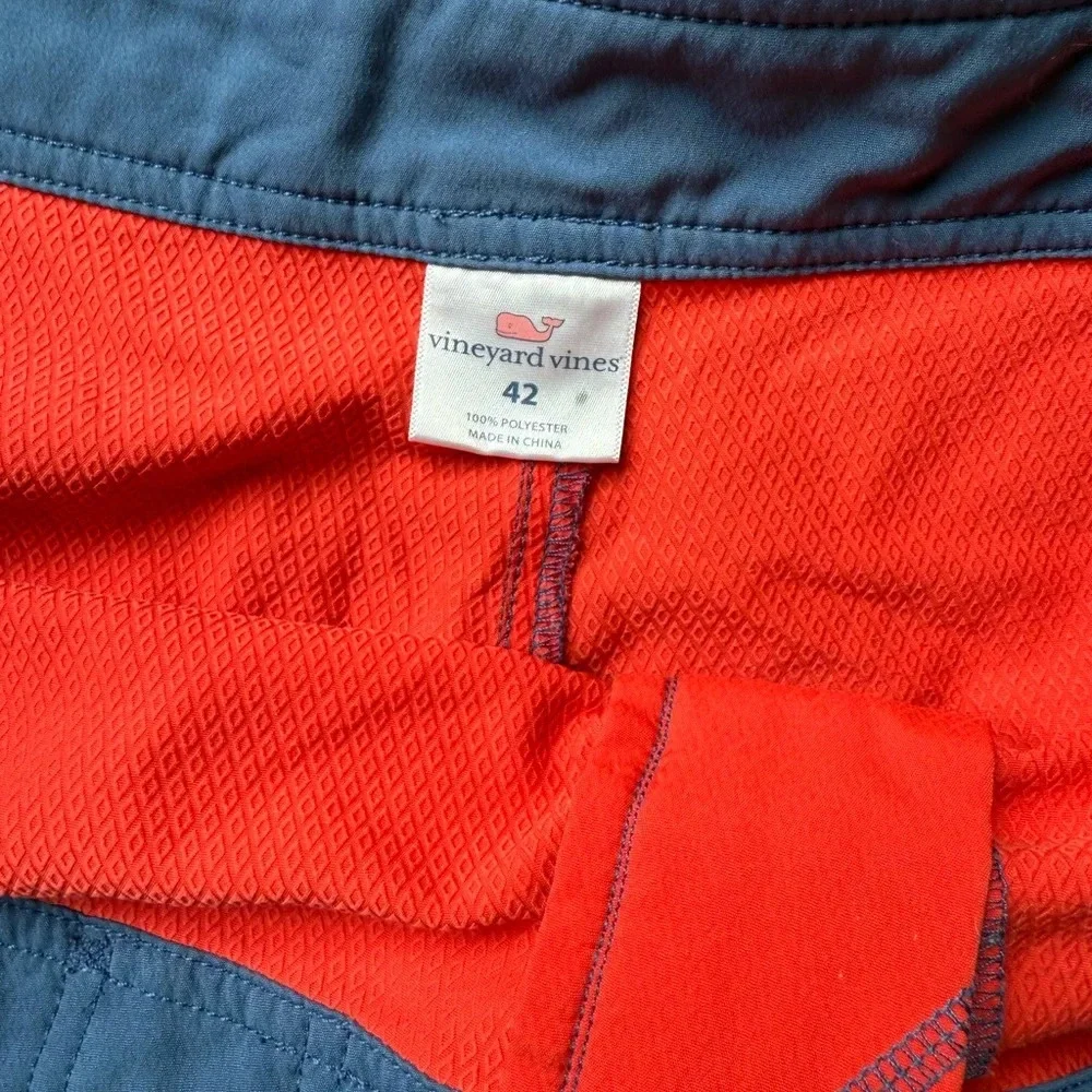 Vineyard Vines Red and Blue Men's Board Shorts sz: 42